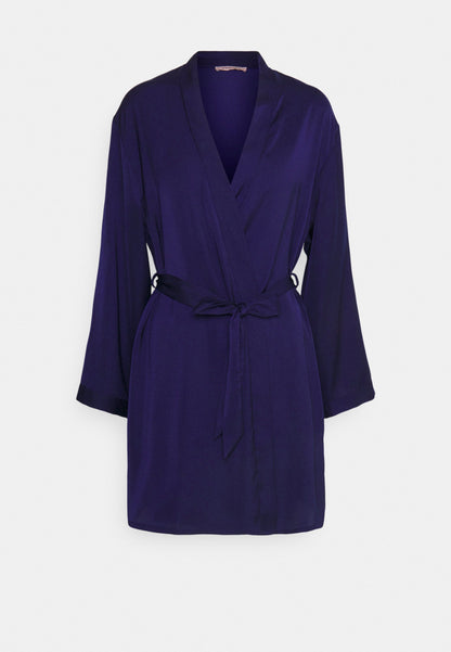 Anna Field Dressing Gown - Blue