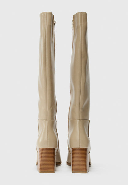 Anna Field High Heeled Boots - Camel