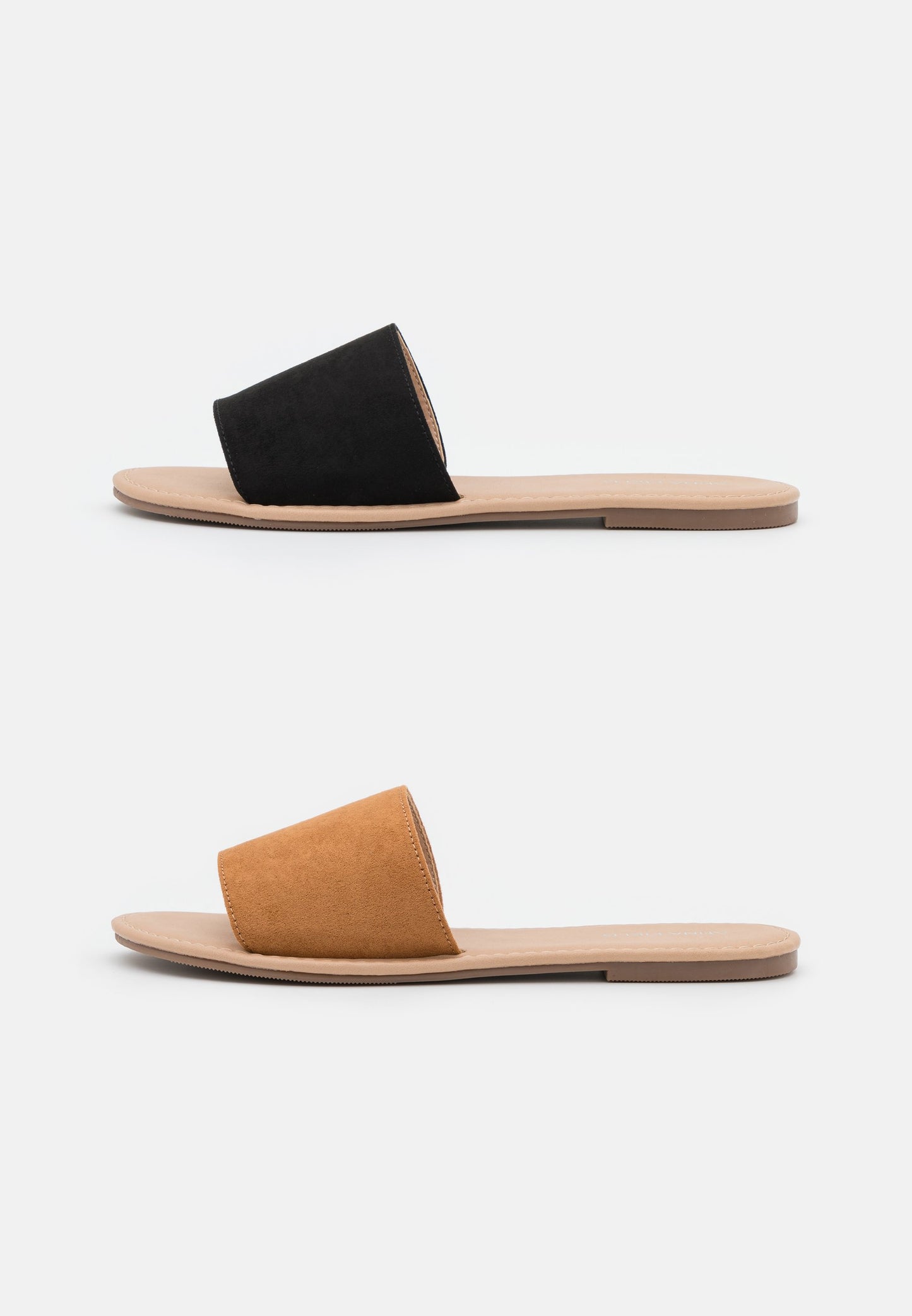 Anna Field 2 Pack - Mules - Black/Cognac