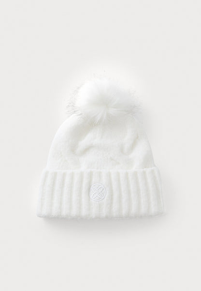 Anna Field Beanie - White