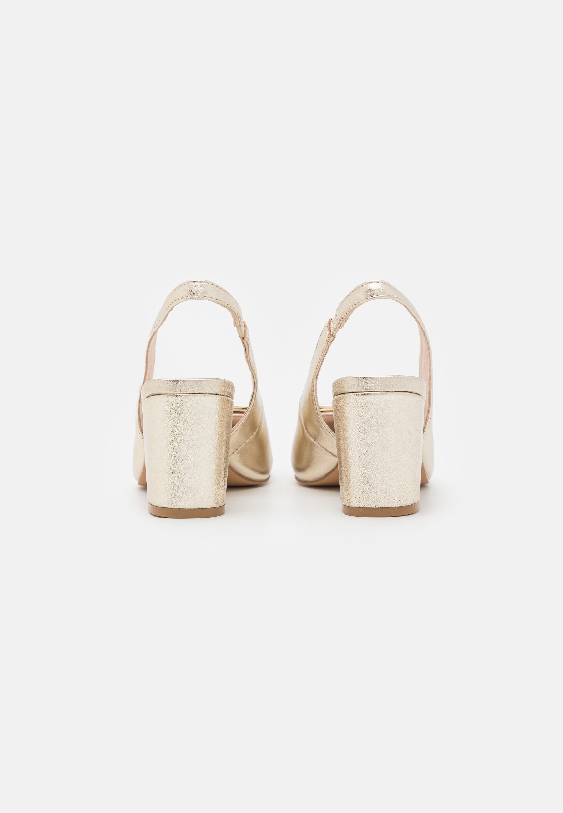 Anna Field Leather - Classic Heels - Gold