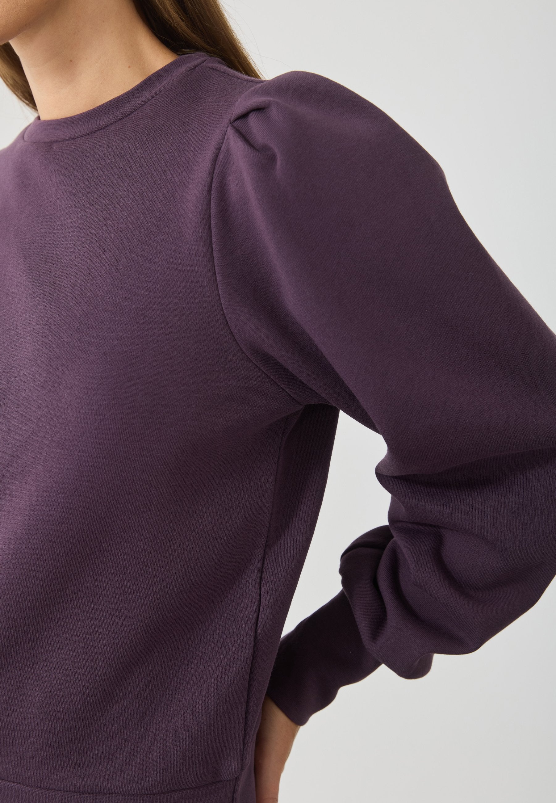 Anna Field Sweatshirt - Dark Purple