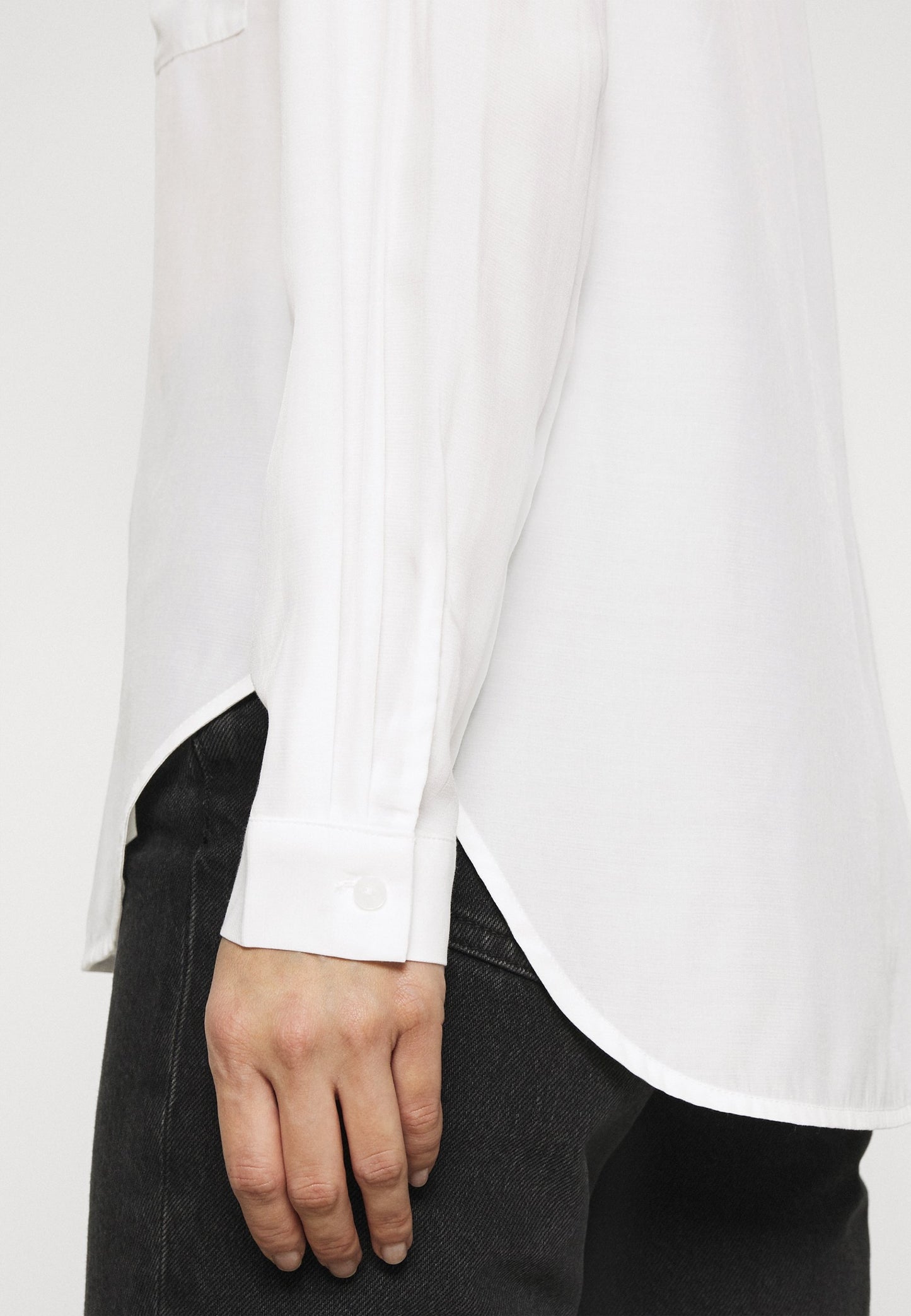 Anna Field Basic Blouse With Front Pockets - Button-Down Blouse
