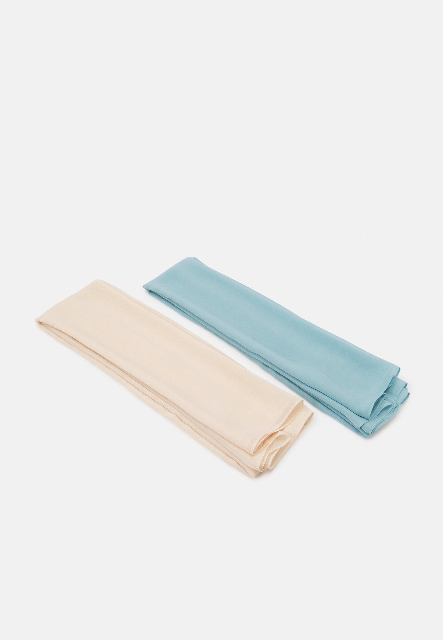 Anna Field 2 PACK - Headscarf - Light Blue/nude