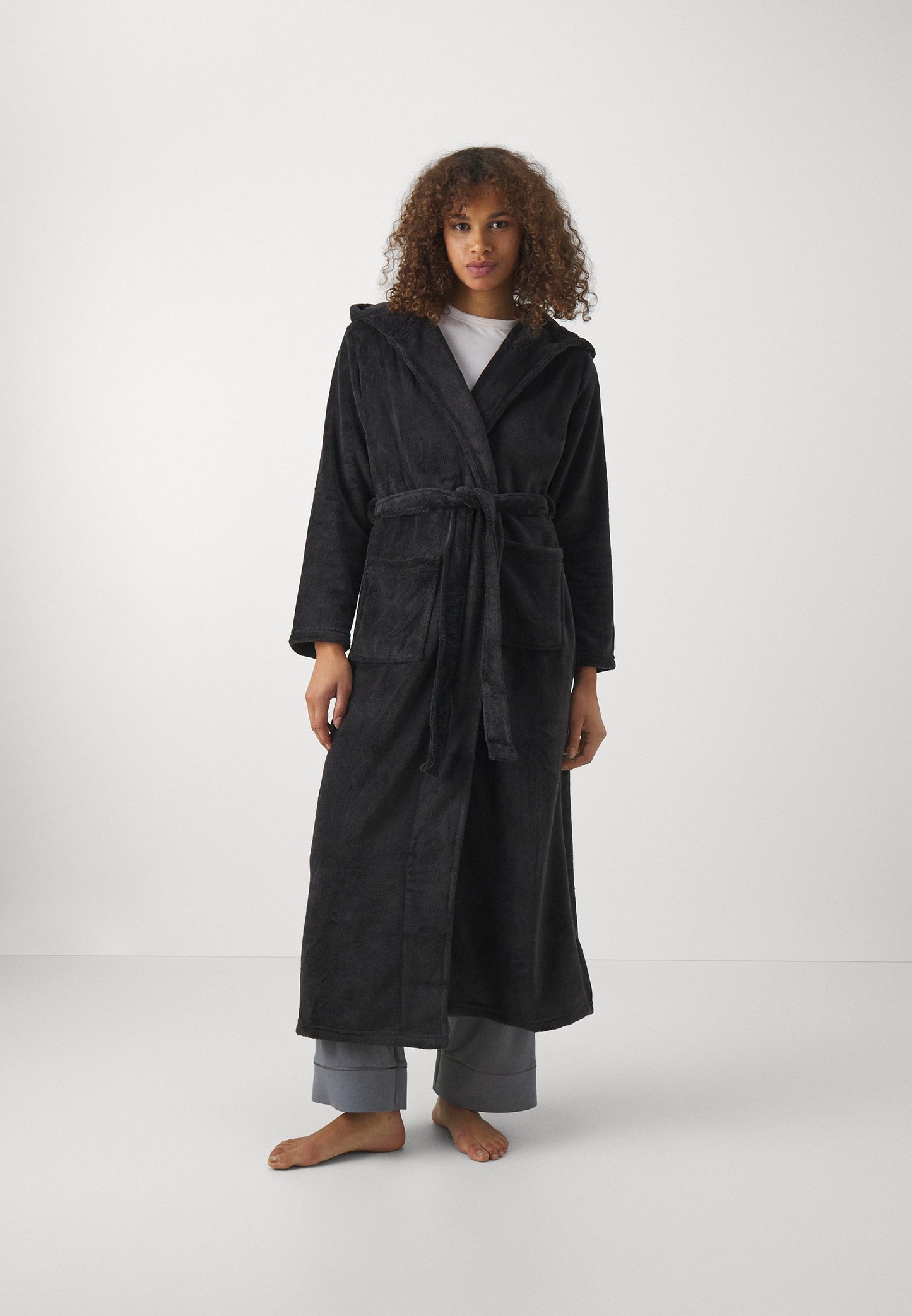 Anna Field FULL LENGTH BATHROBE - Dressing Gown - Grey