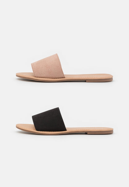 Anna Field 2 Pack - Mules - Black/Light Pink