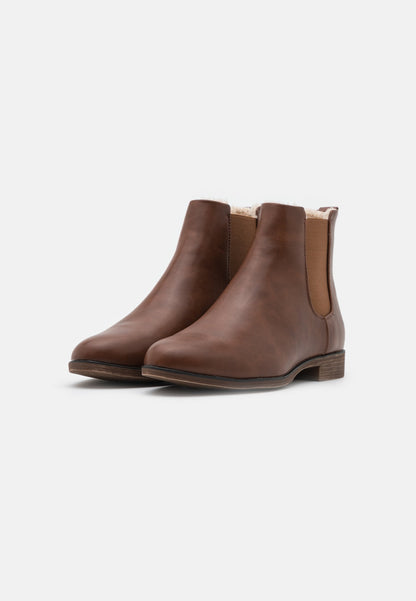 Anna Field Winter Boot - Classic Ankle Boots - Cognac
