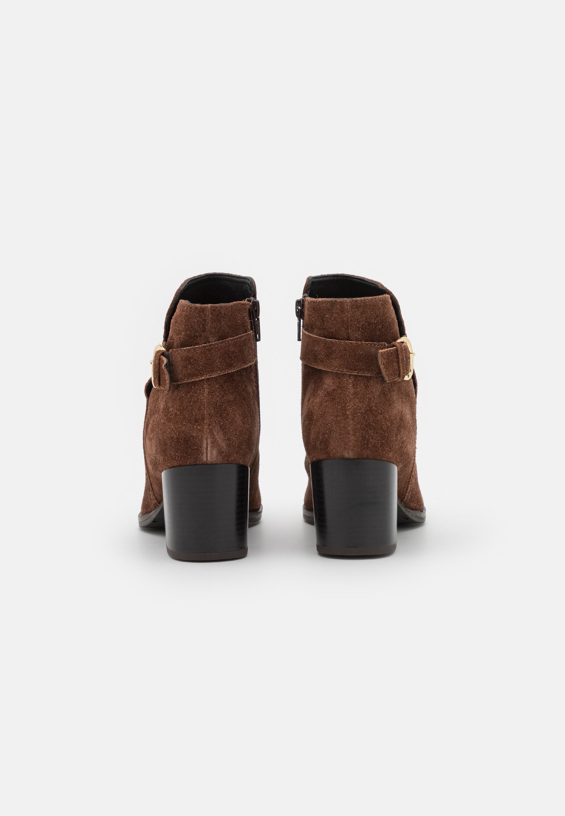 Anna Field Leather - Ankle Boots -Cognac