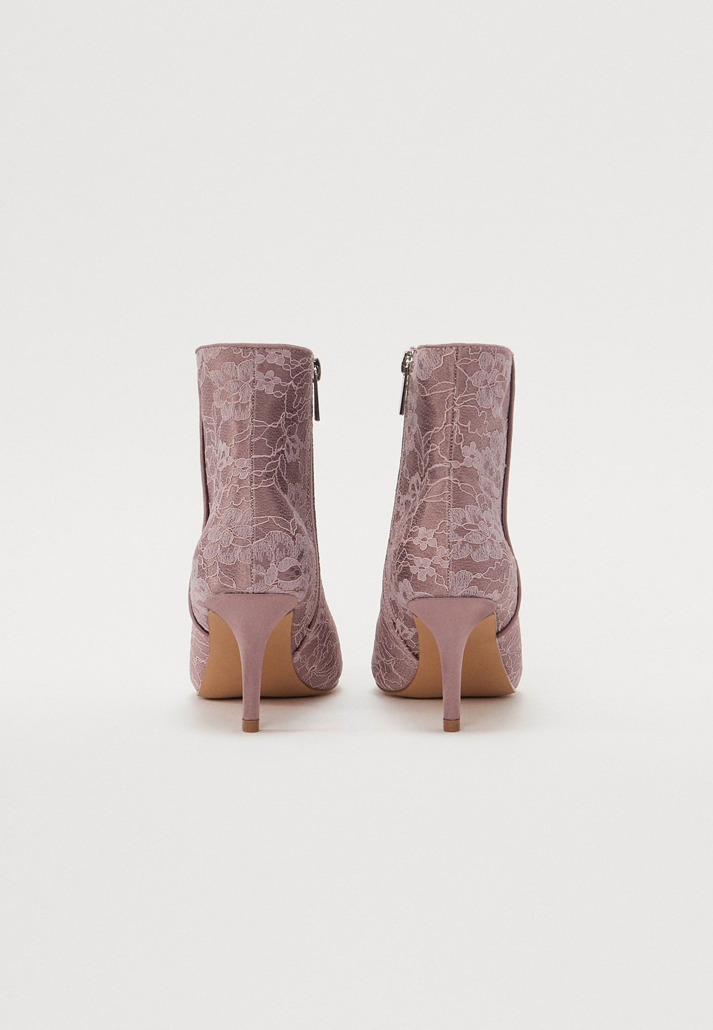 Anna Field High Heeled Ankle Boots - Pink