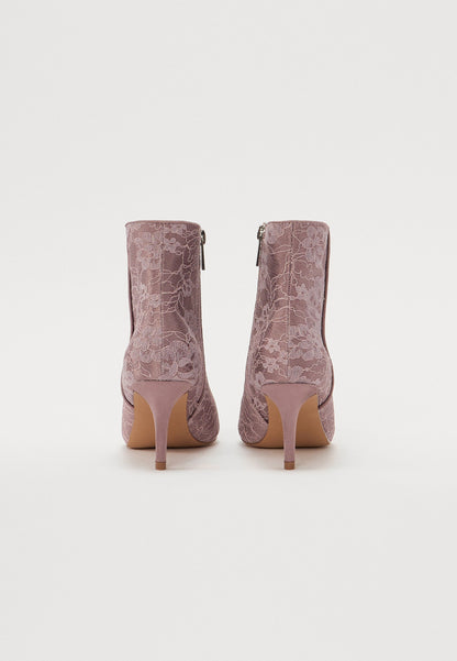 Anna Field High Heeled Ankle Boots - Pink