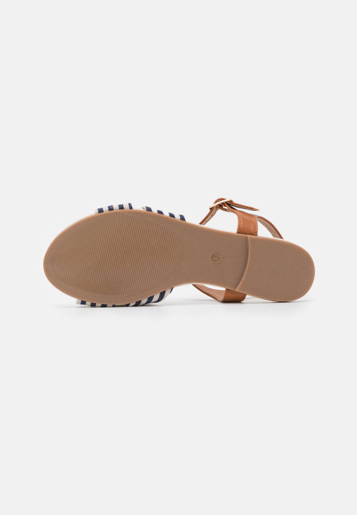 Anna Field Sandals - Cognac/Dark Blue