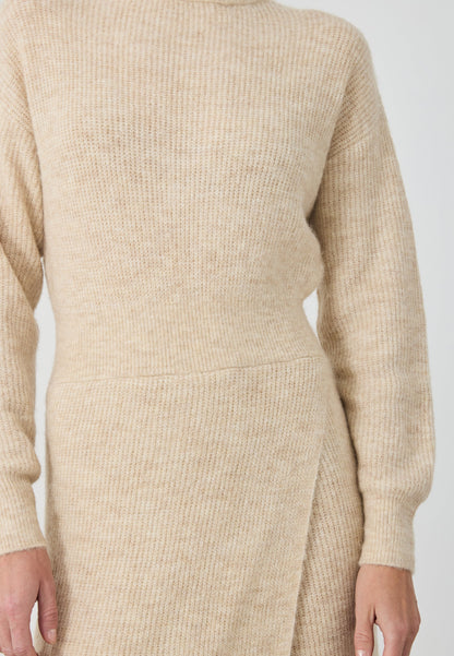 Anna Field Jumper Dress - Beige Melange
