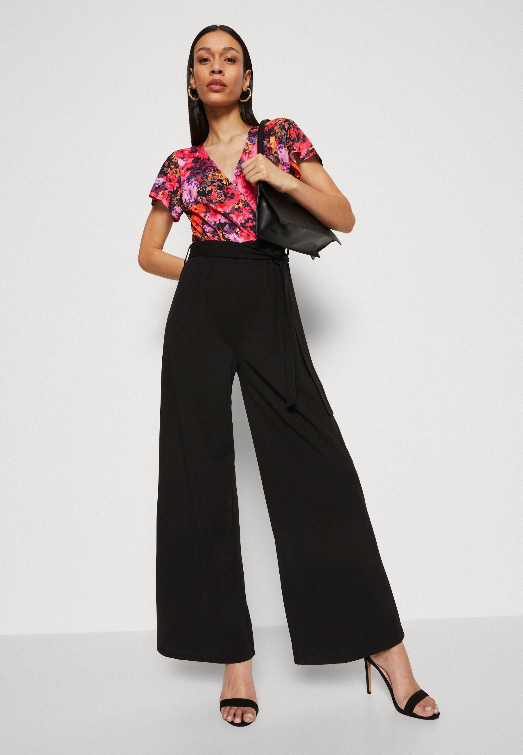 Anna Field Jumpsuit - Pink/Black