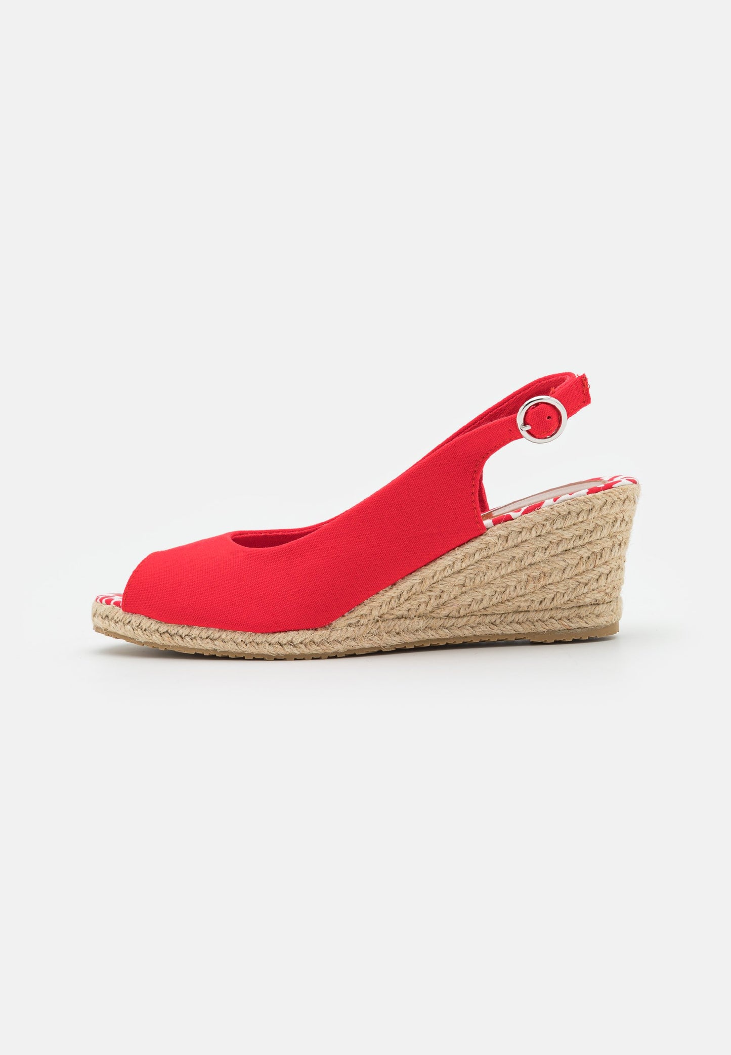 Anna Field Wedge Sandals - Red