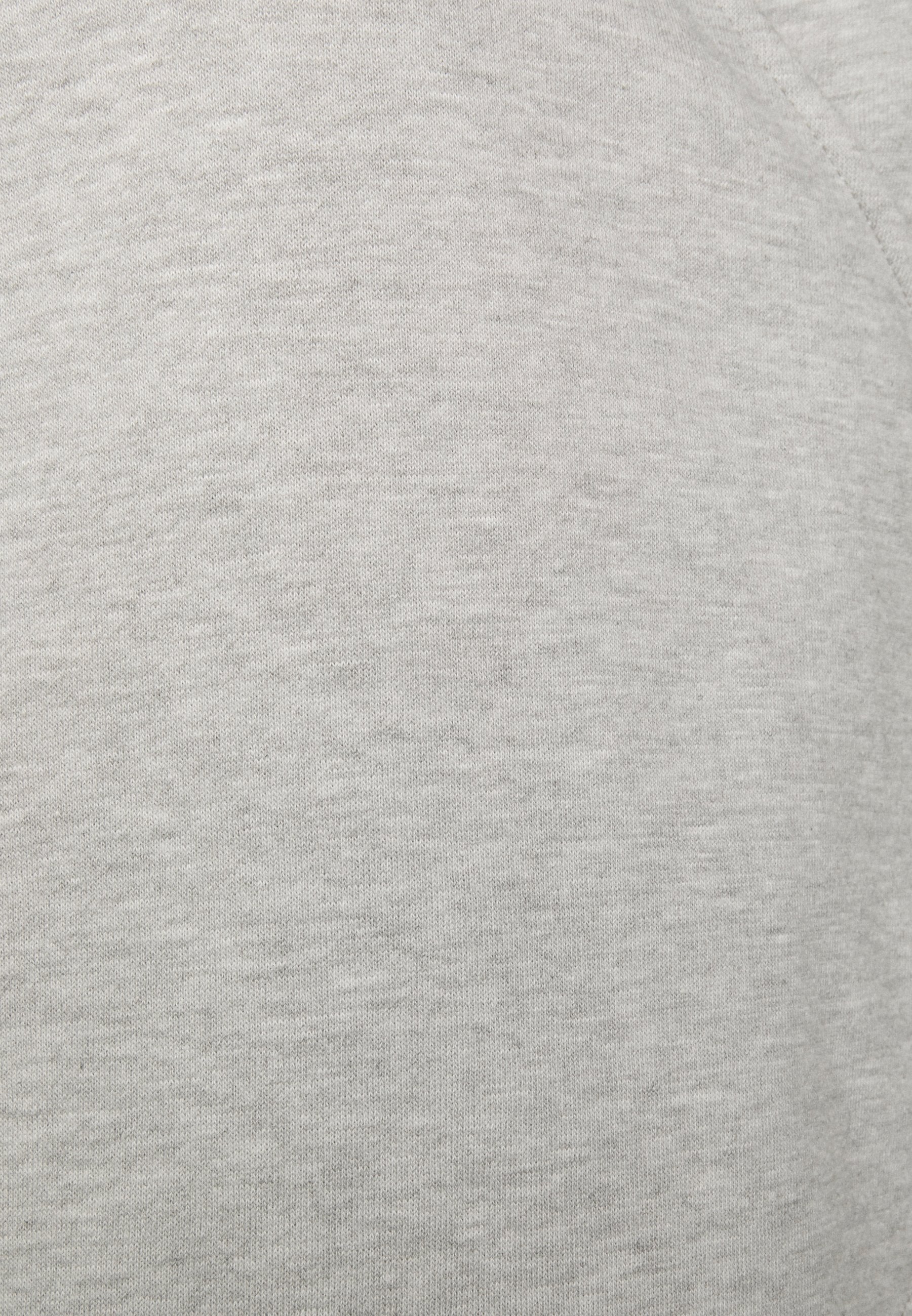 Anna Field Zip-Up Sweatshirt - Mottled Light Grey