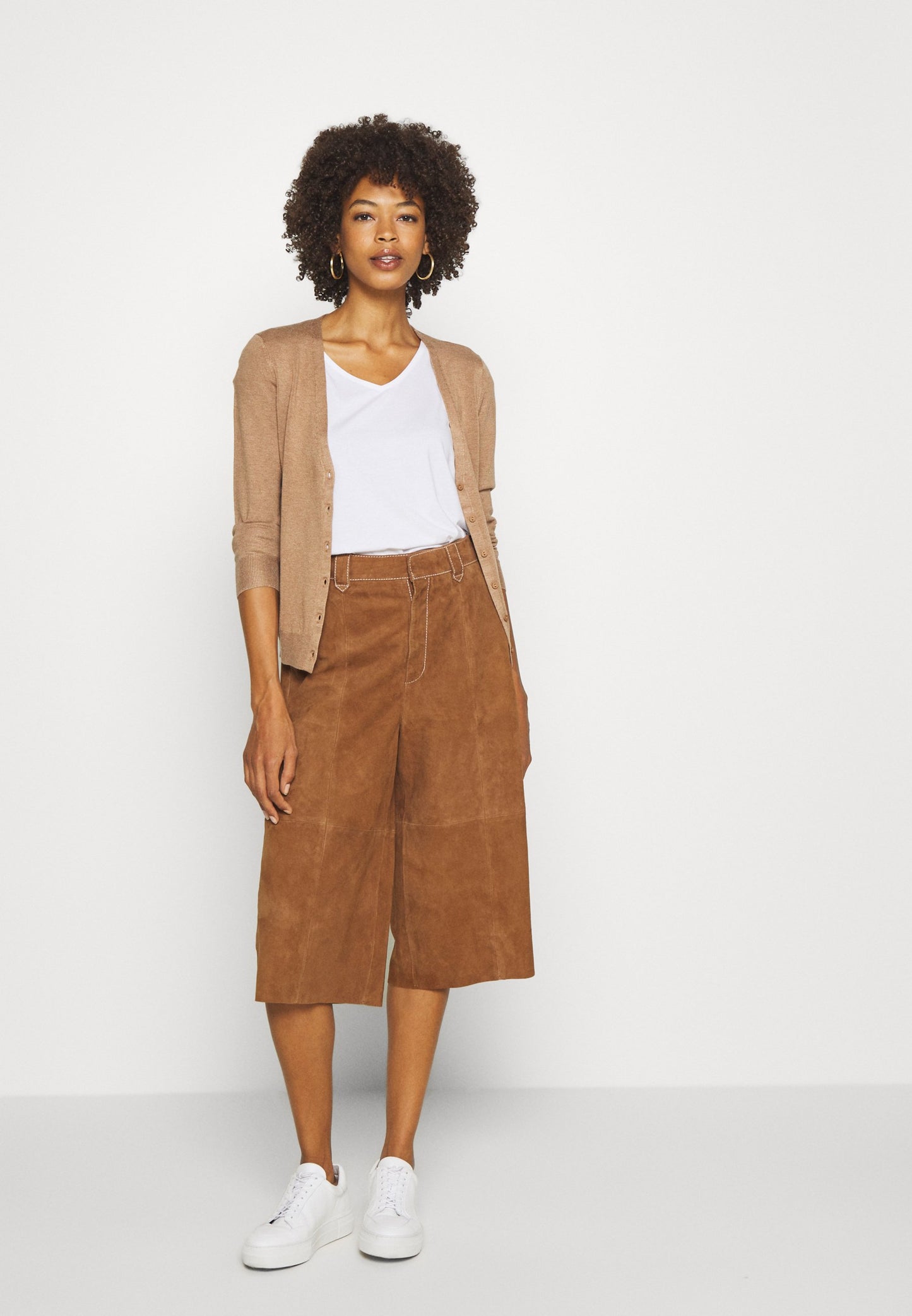 Anna Field Cardigan - Camel