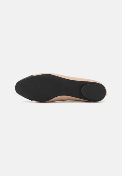 Anna Field LEATHER - Ballet Pumps - Beige