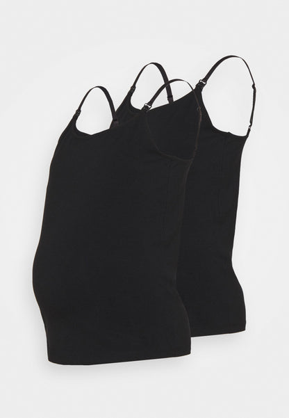 Nursing 2 Pack- Top - Black