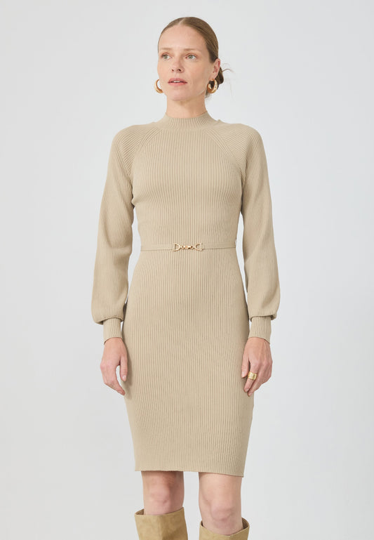 Anna Field Jumper Dress - Beige
