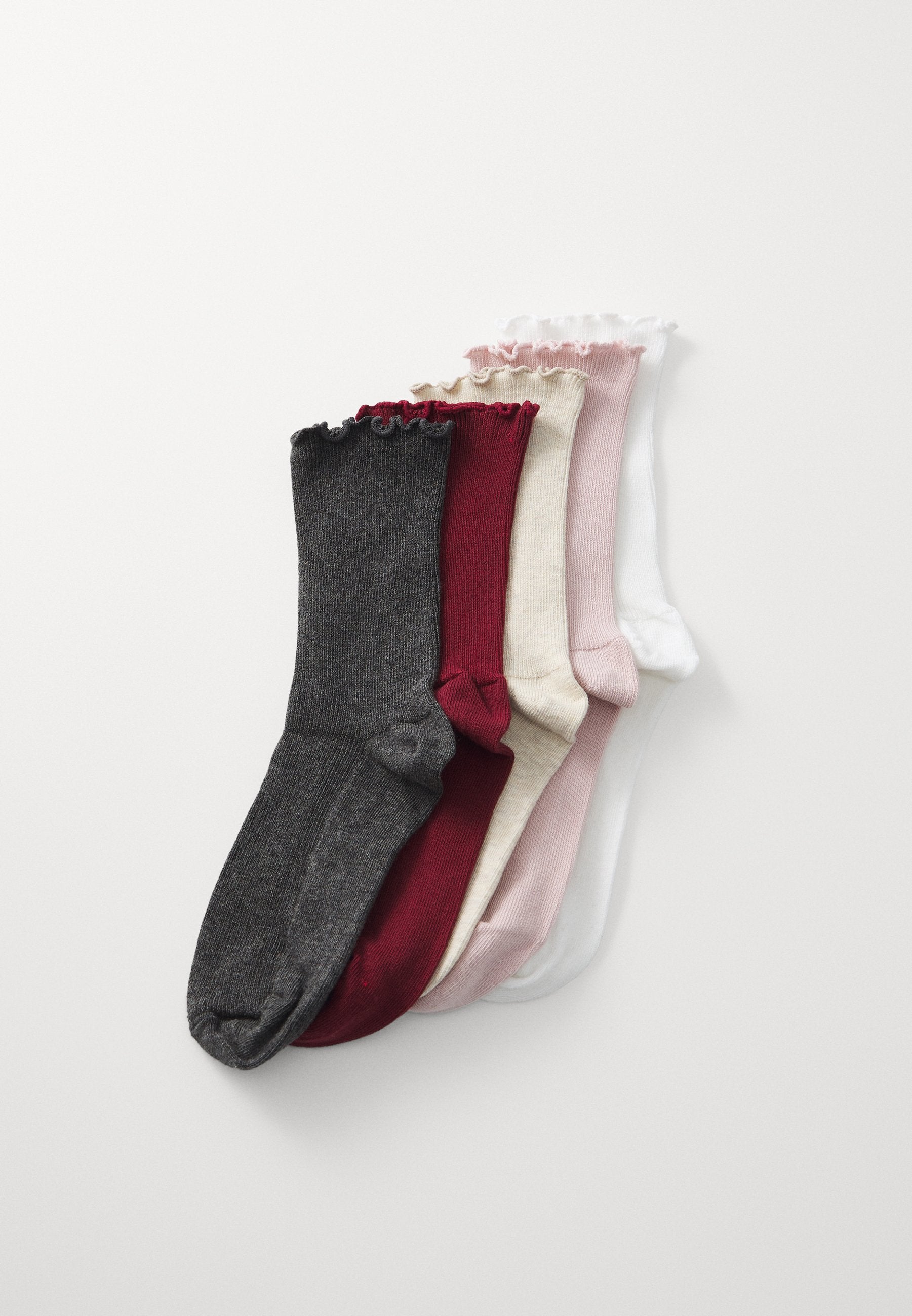 Anna Field 5 PACK - Socks - Blue/offwhite/grey