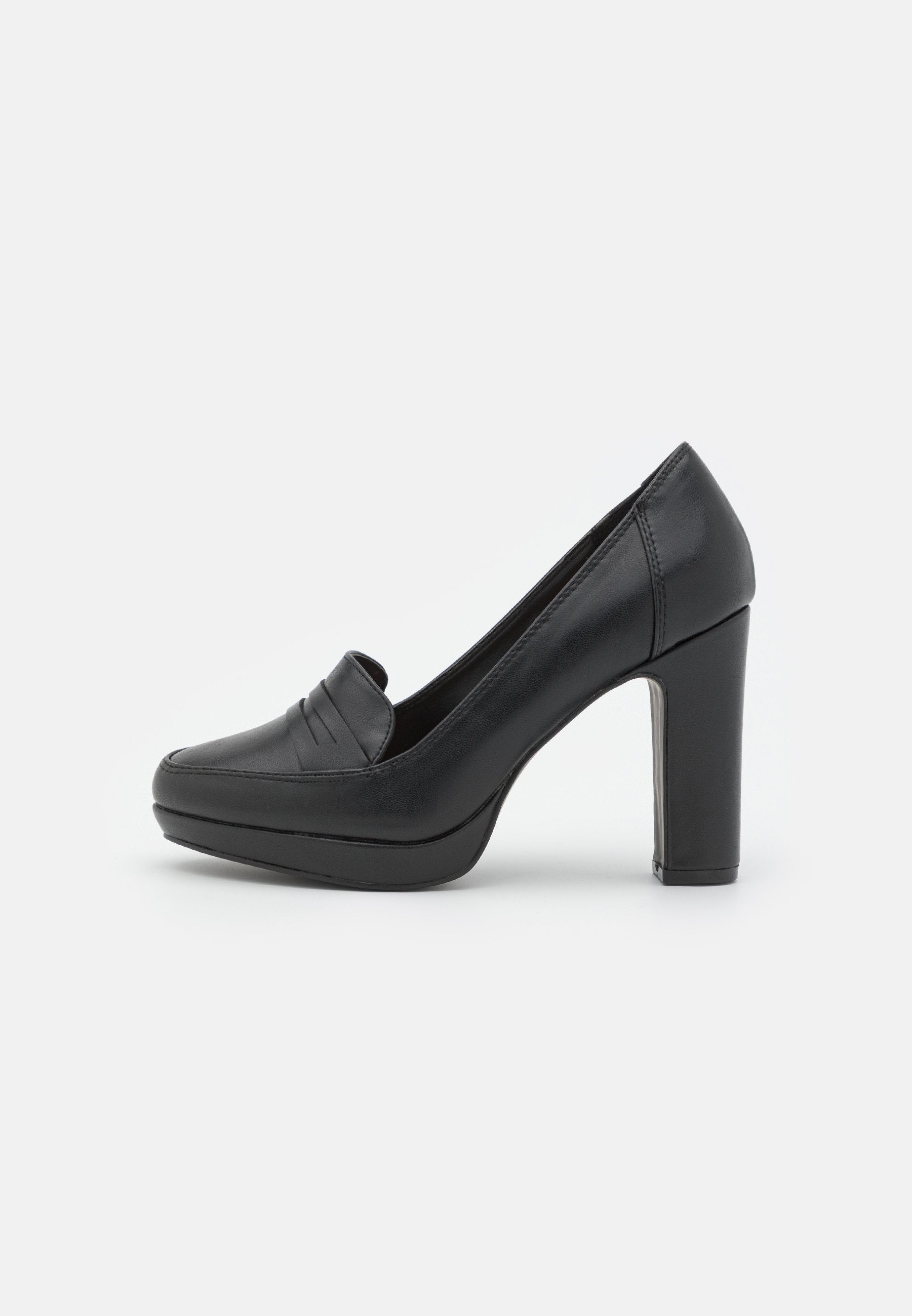 Anna Field Platform Heels - Black