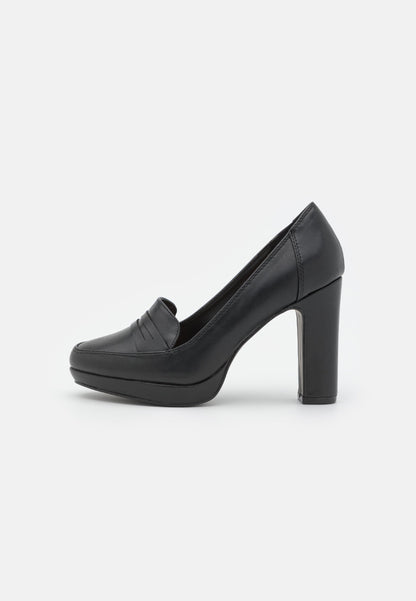 Anna Field Platform Heels - Black