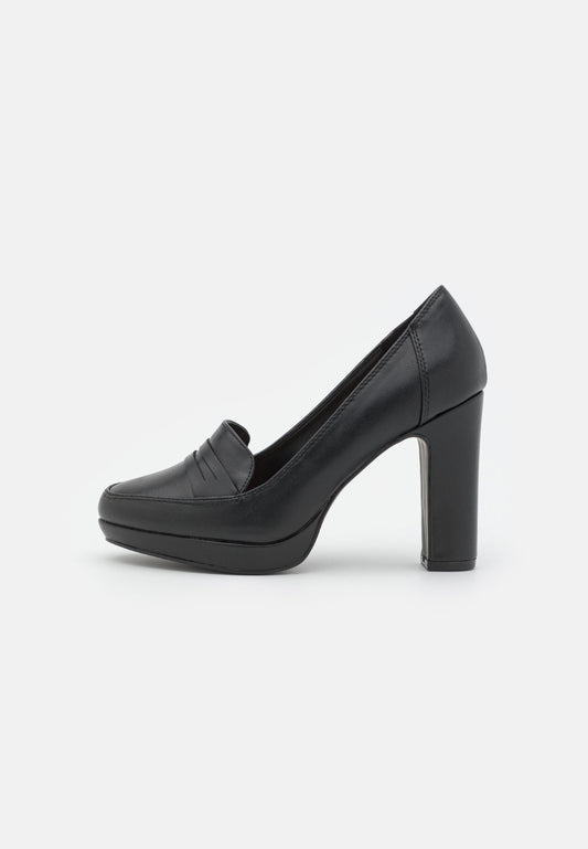 Anna Field Platform Heels - Black