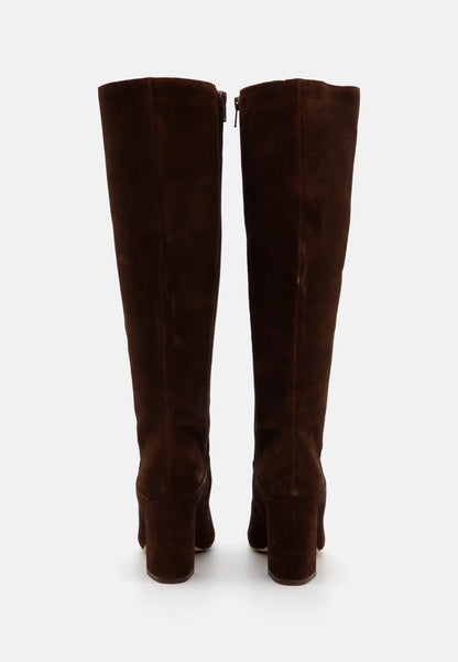 Anna Field LEATHER - Boots - Dark Brown