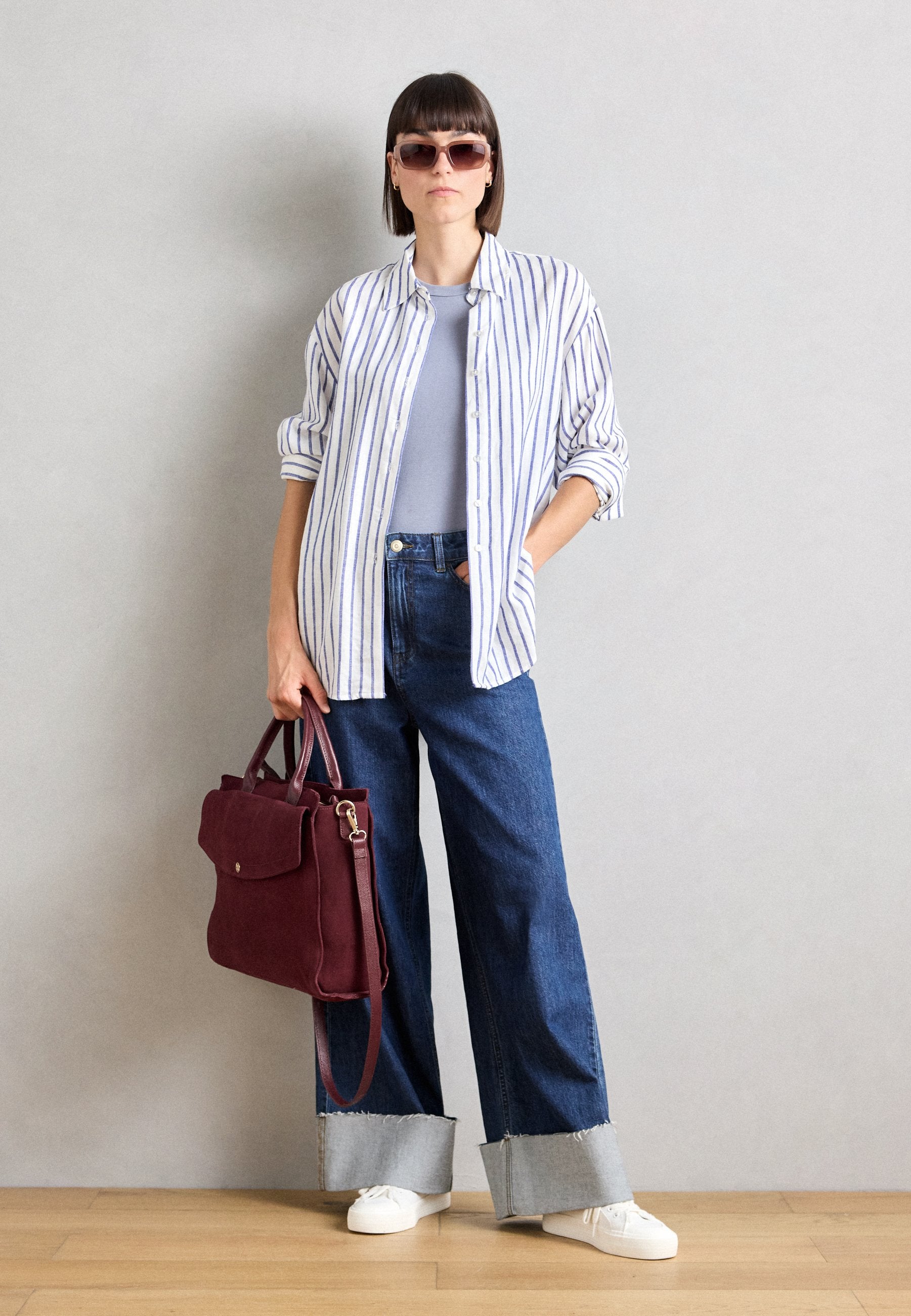 Anna Field Laptop Bag - Bordeaux