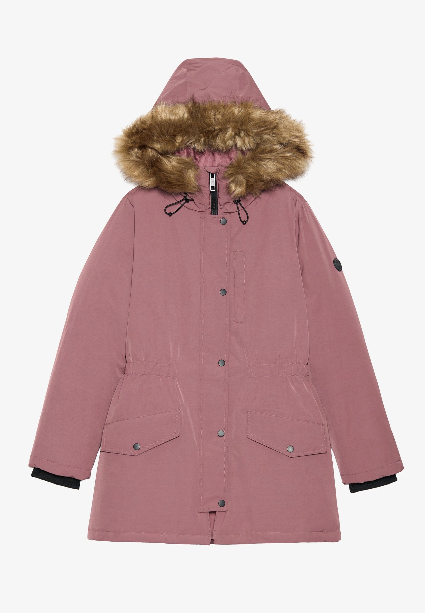 Anna Field Parka - Light Red