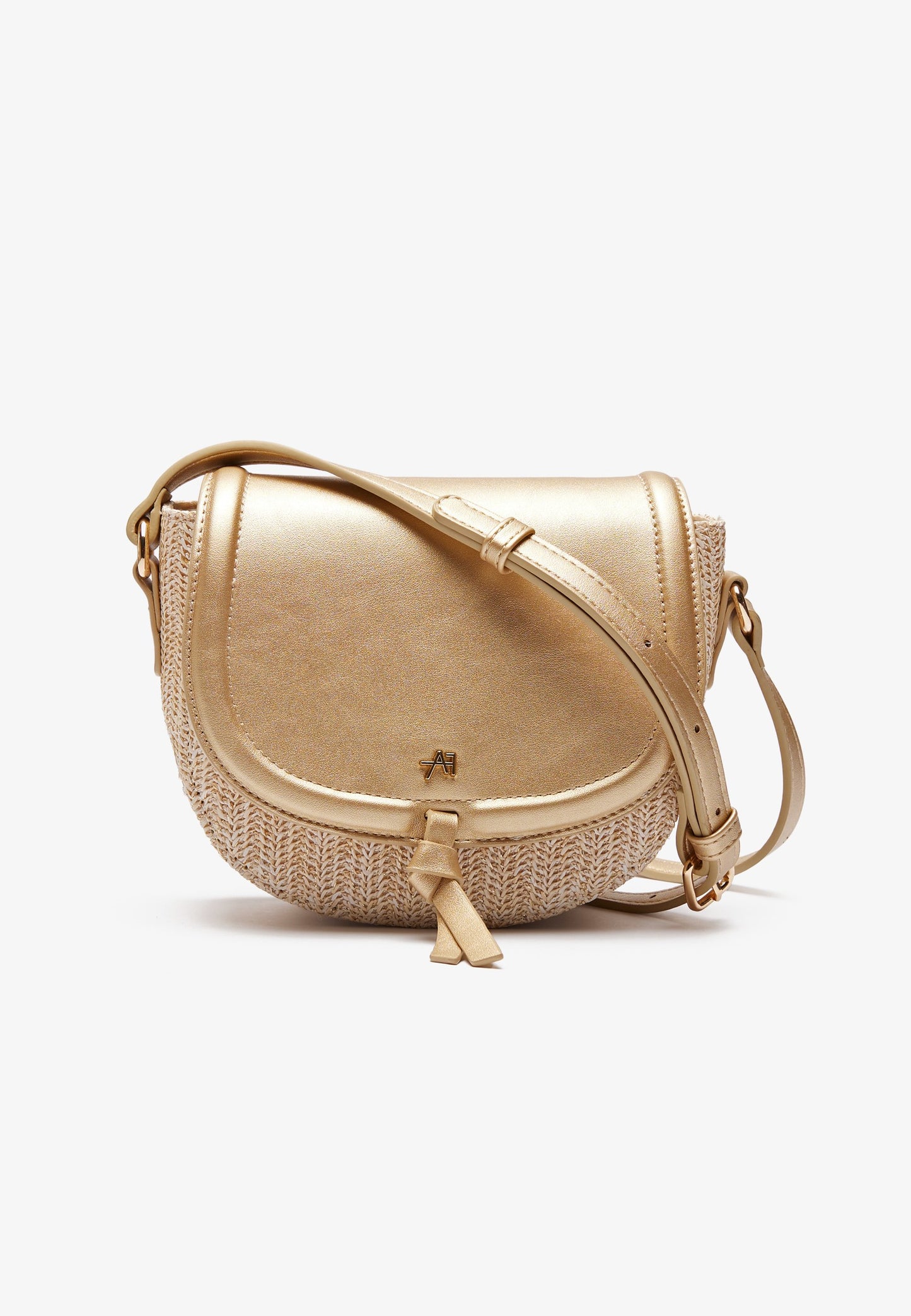 Anna Field Cross Body Bag - Beige/gold-colored