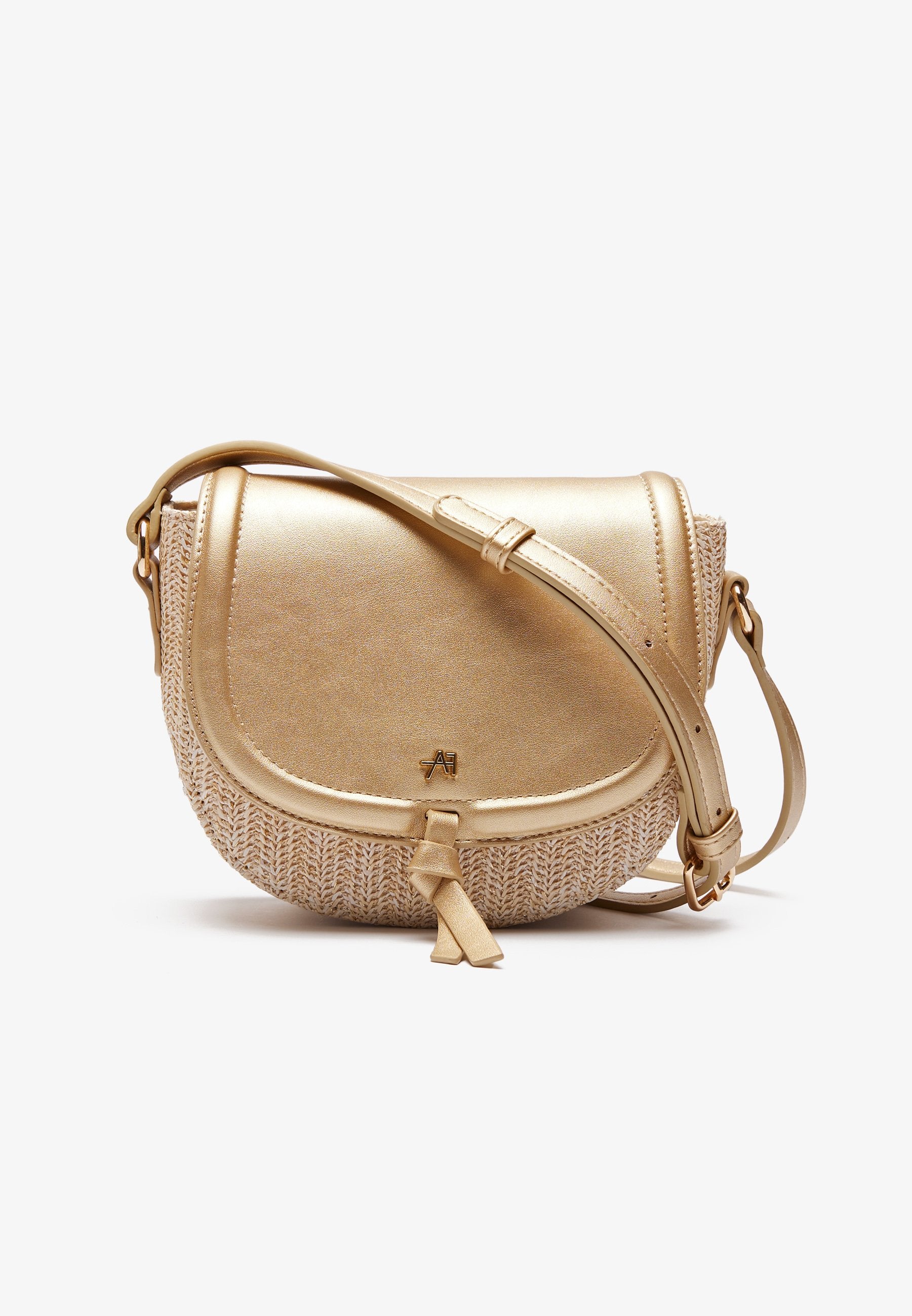 Anna Field Cross Body Bag - Beige/gold-colored