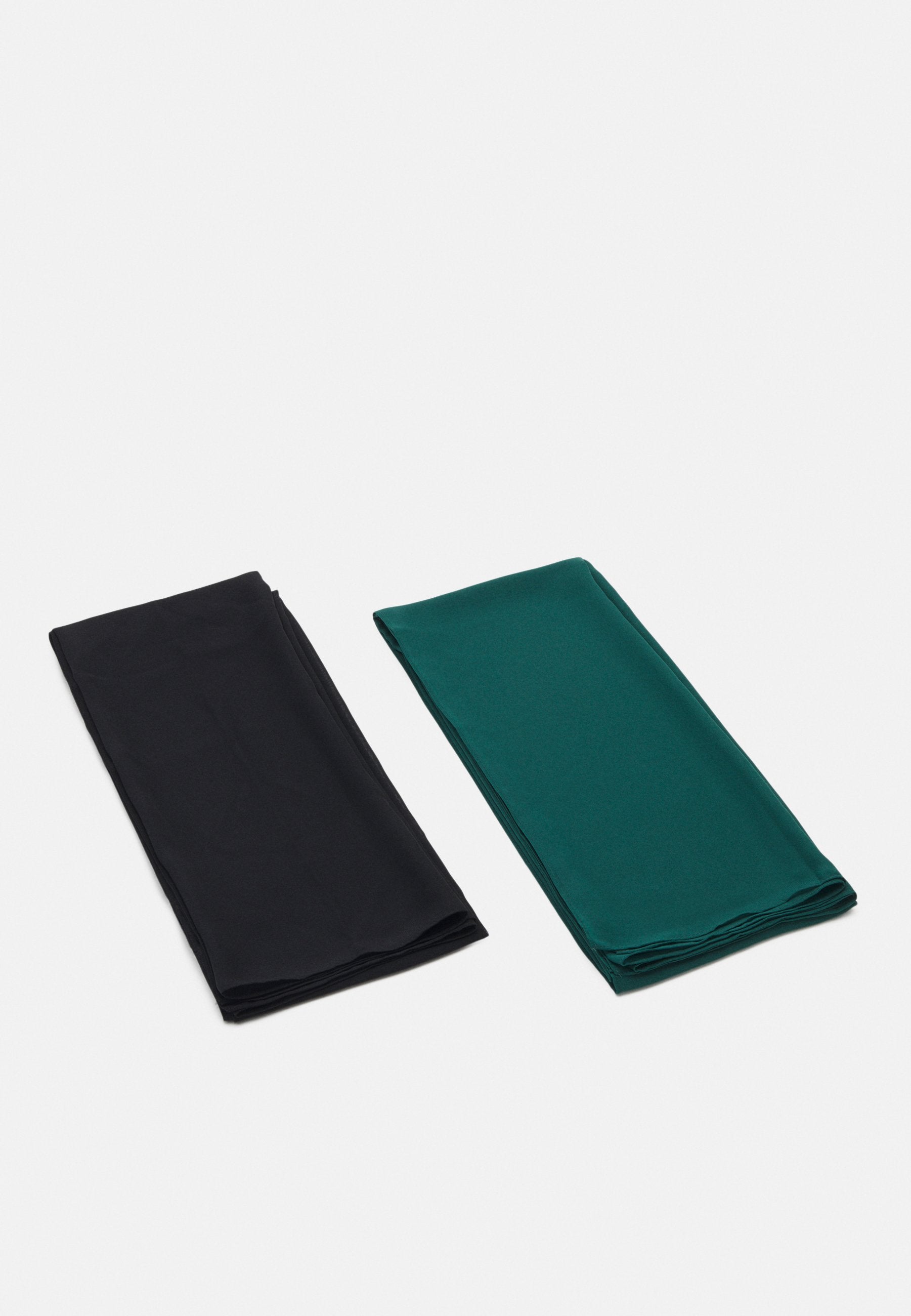 Anna Field 2 Pack - Headscarf - Black/Green