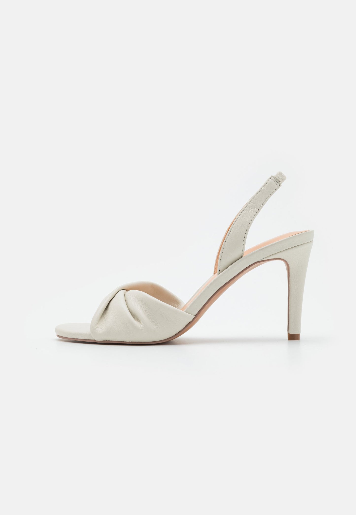 Anna Field Leather- High Heeled Sandals - White