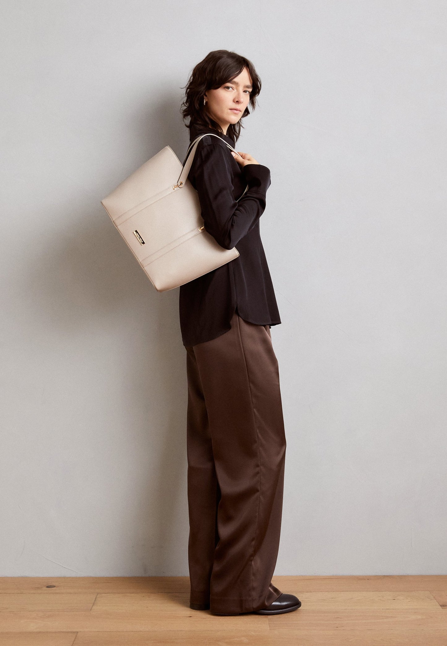 Anna Field Tote Bag - Taupe