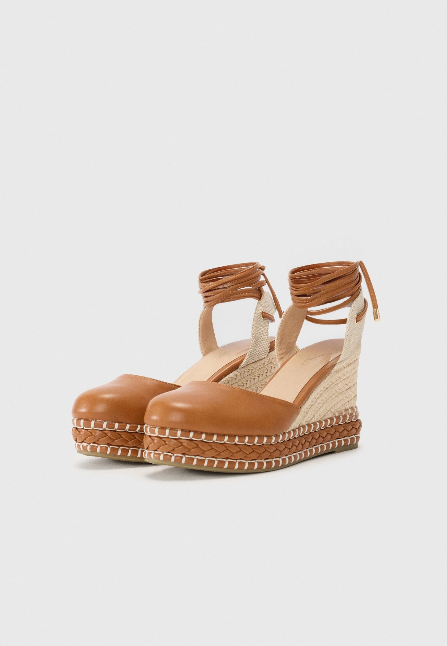 Anna Field Wedges - Cognac