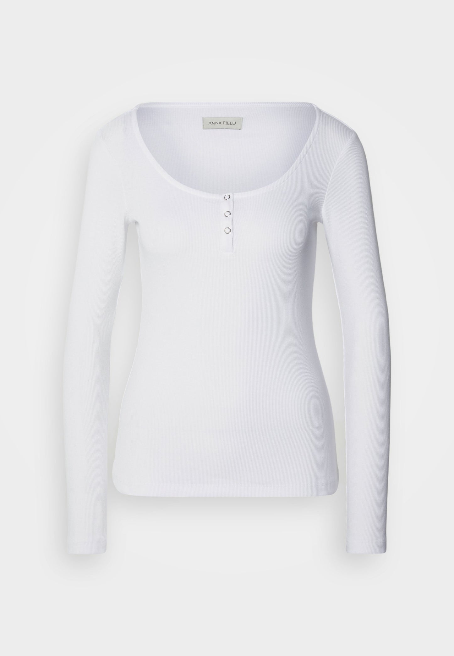 Anna Field Long Sleeved Top - Mottled Grey