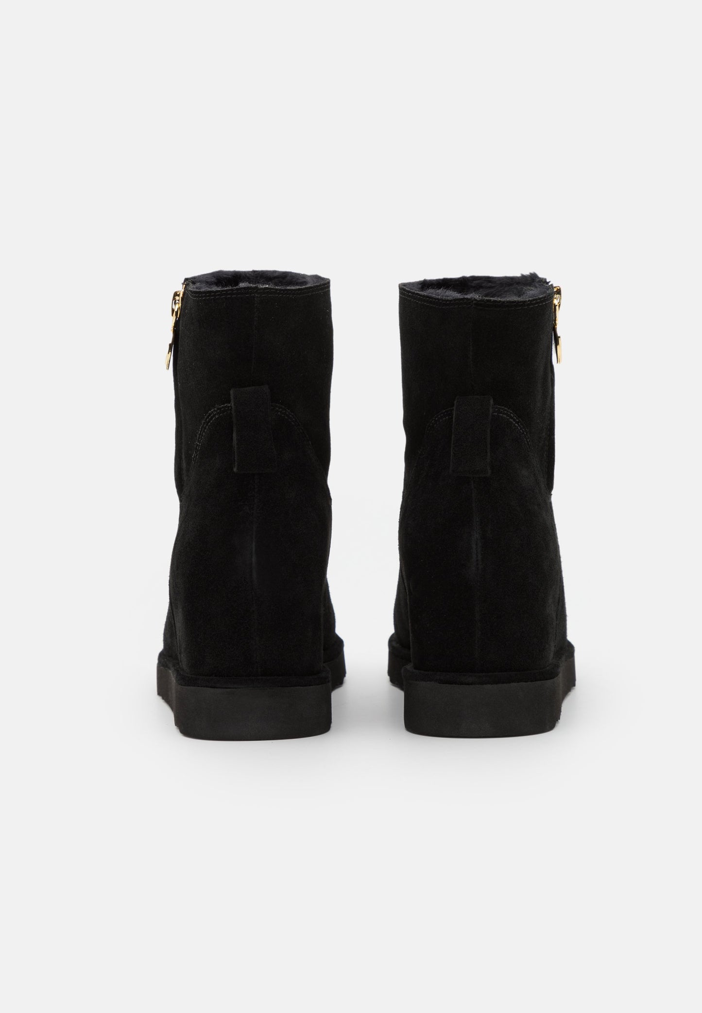 Anna Field Leather Winter Boot - Ankle Boots - Black