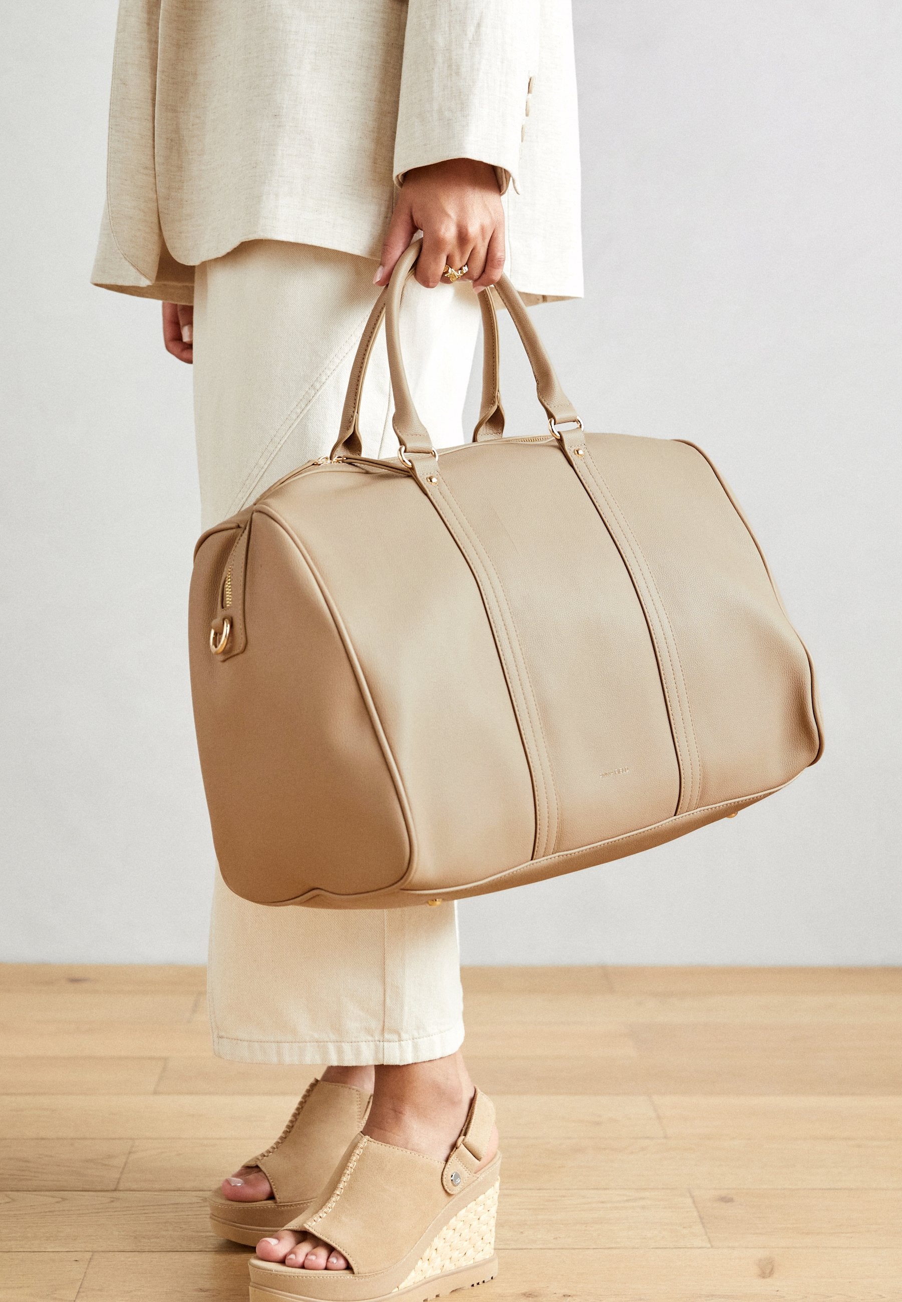 Anna Field Weekend Bag - Taupe