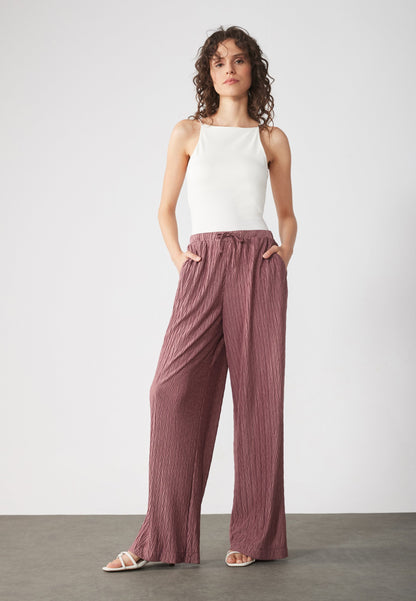 Anna Field Trousers - Rose Brown