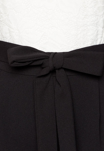 Anna Field Jumpsuit - White/Black