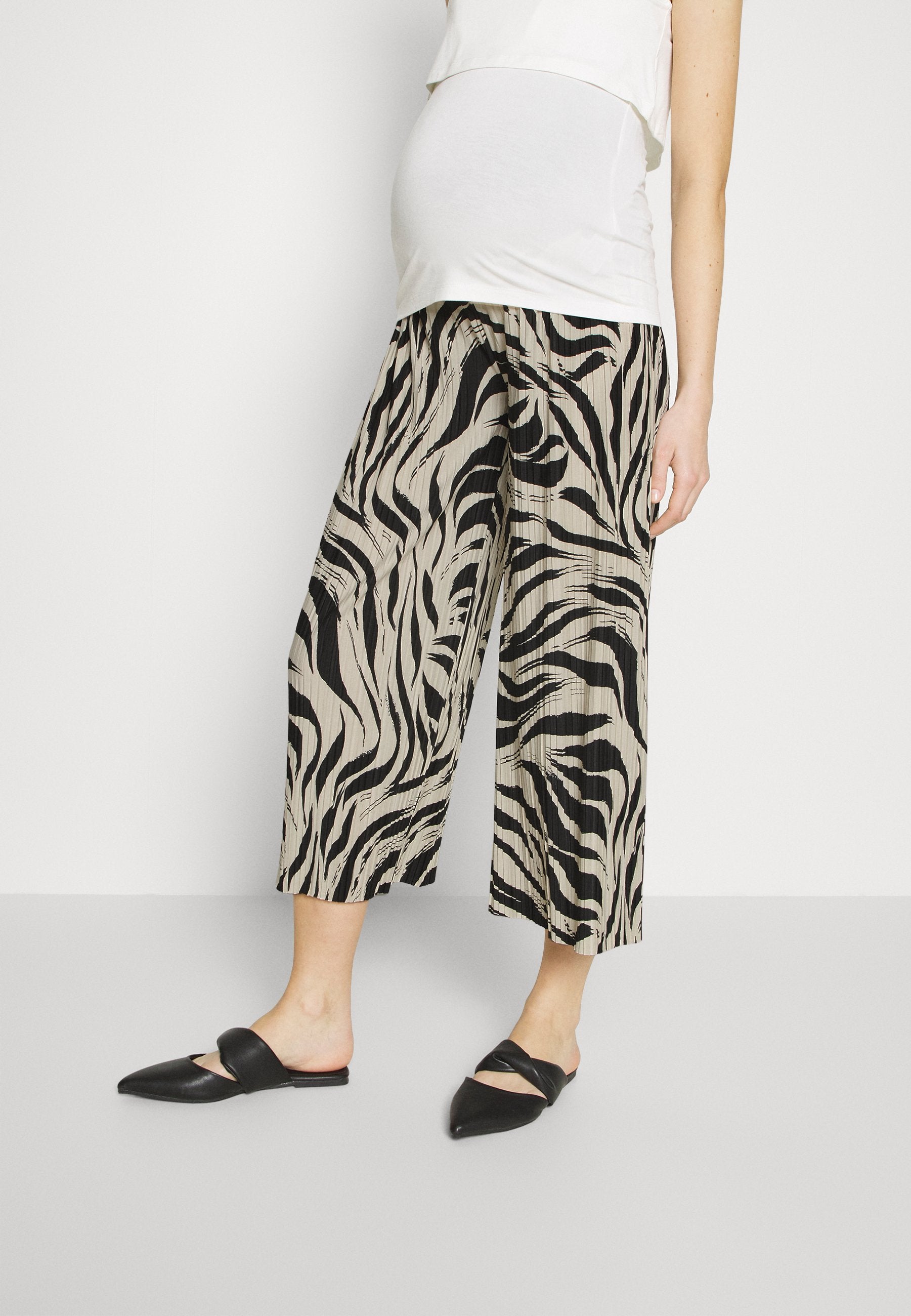  Trousers - Black/Off-White