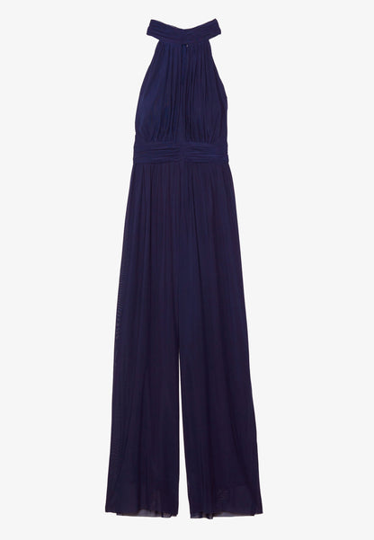 Anna Field ALL OVER MESH - Jumpsuit - Dark Blue