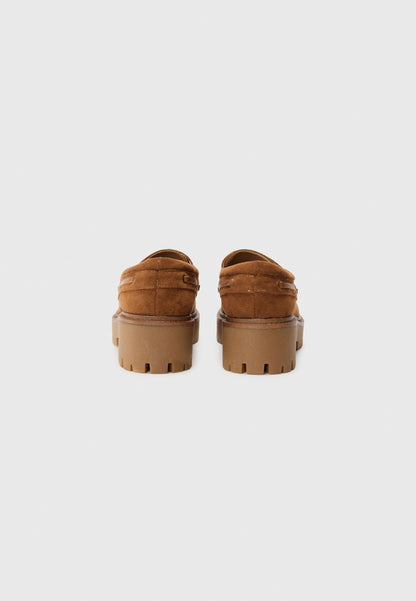 Anna Field Boat Shoes - Brown