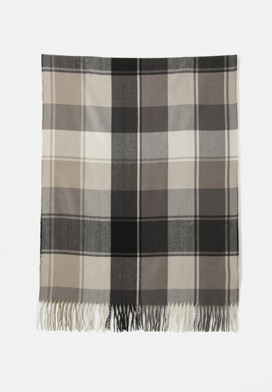 Anna Field Scarf - Black/grey