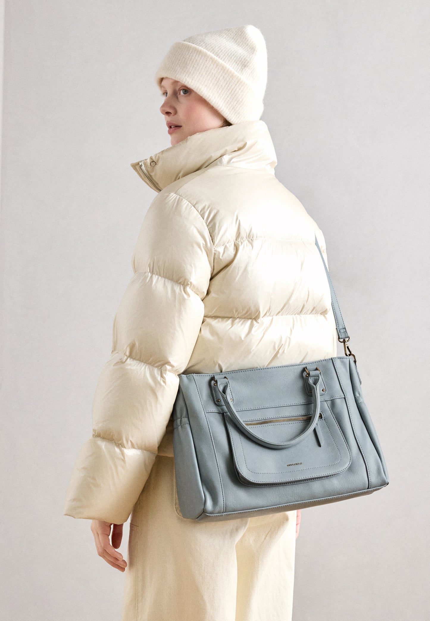 Anna Field Handbag - Dark Green