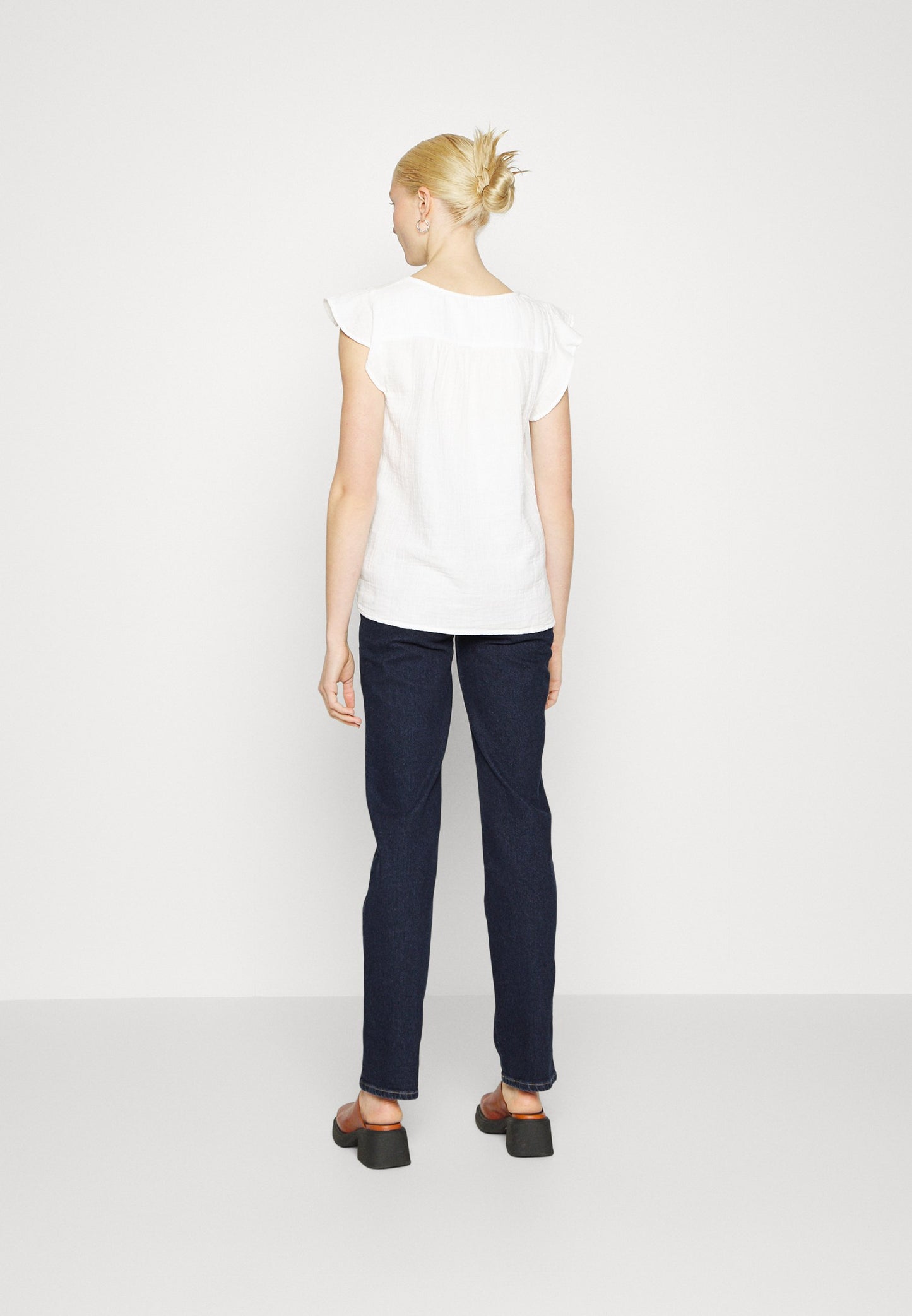  Straight Leg Jeans - Dark Blue Denim