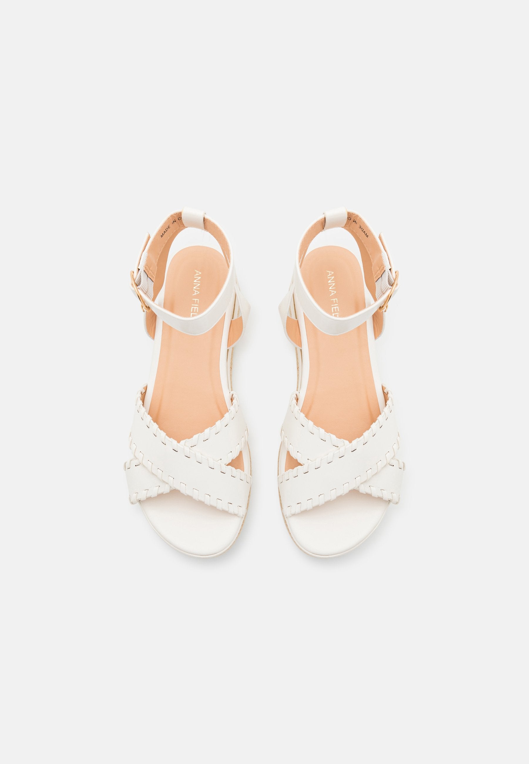 Anna Field Platform Sandals - White
