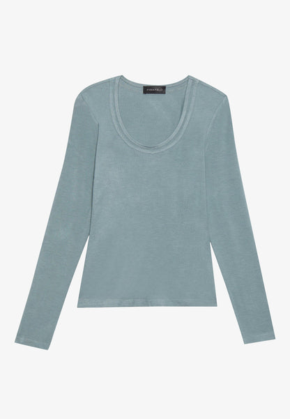 Anna Field 3 PACK - Long Sleeved Top - Egret, Trooper & Black