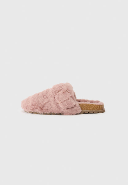 Anna Field Clogs - Dusty Rose